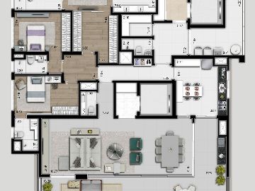 270m� - 3 suites - 4 vagas