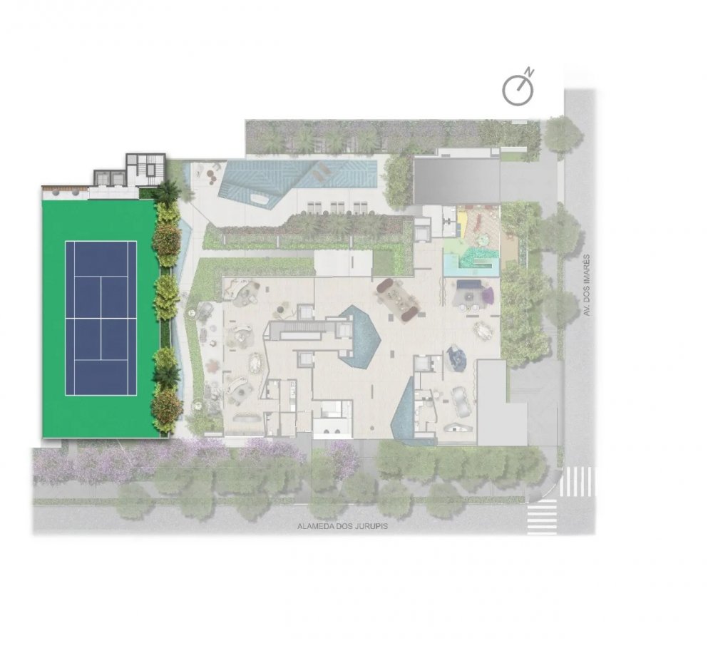 Planta Implanta��o Lazer 2� Paviment